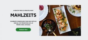 MahlZeits Landing Page
